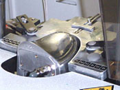 V-2002 PREFORMING TOE UPPER MOULDING MACHINE.
